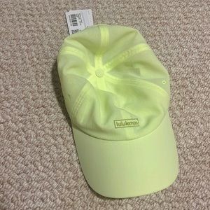 Bright yellow/green Lululemon Baller hat